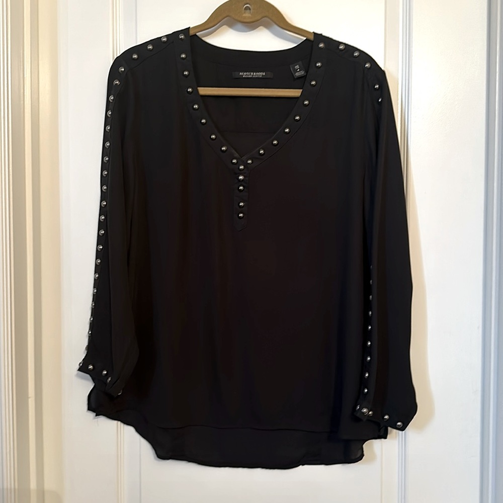 Scotch & Soda studded top